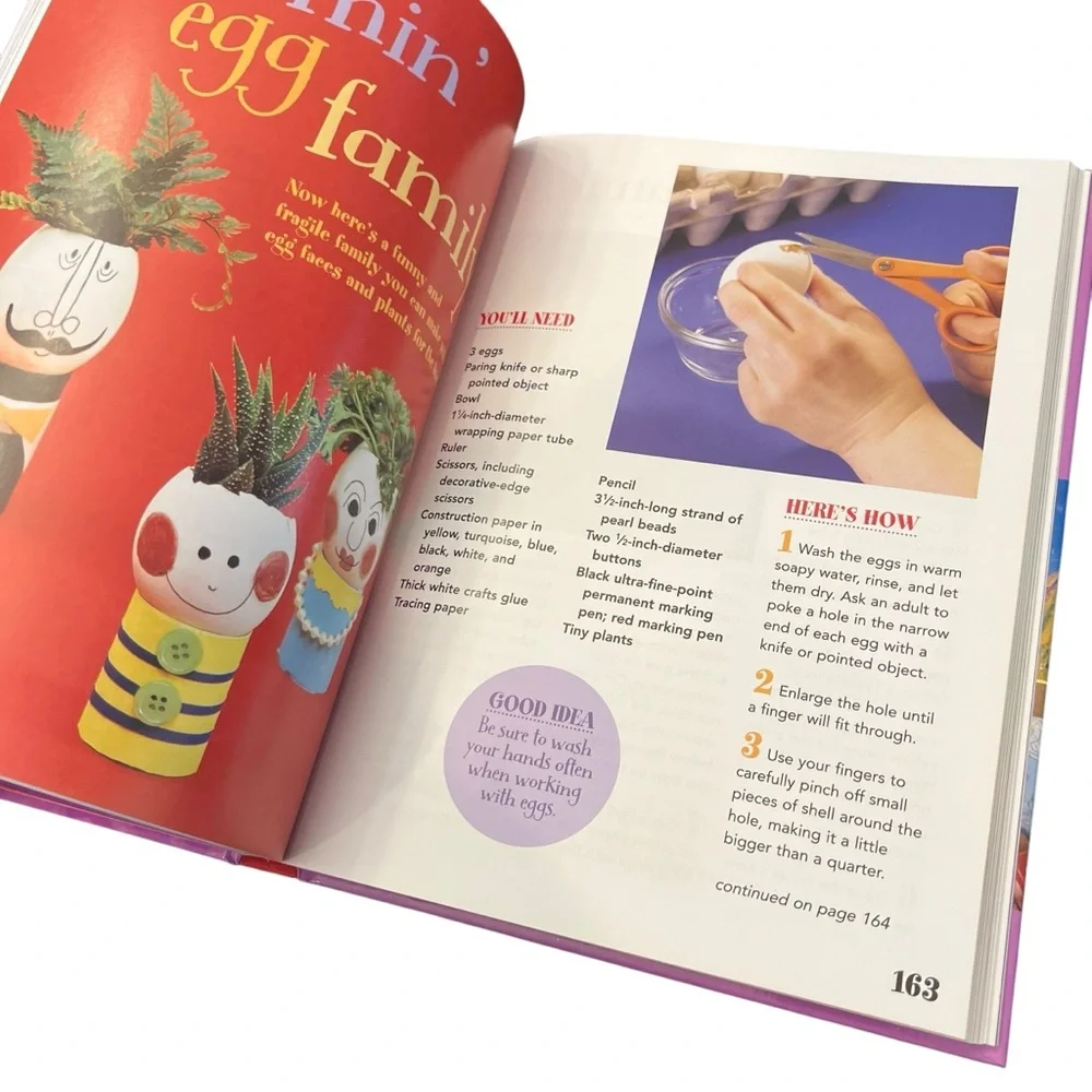 Big Book of‎ Kids Crafts: 301 Projects for Kids 4 to 12 Hardcover Homeschool Fun
